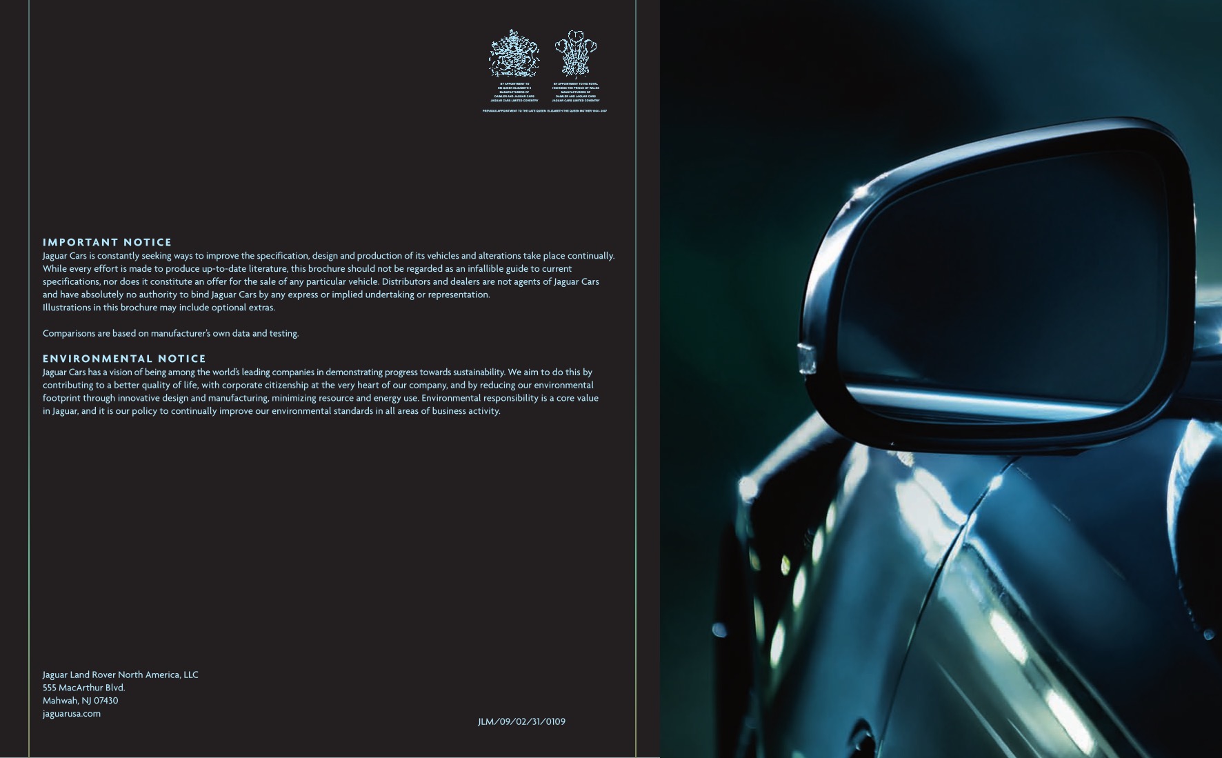 2011 Jaguar Model Lineup Brochure Page 15